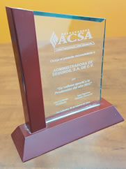 Premios Recibidos por ADRISA en el 2014 - ACSA