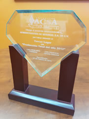 Premios Recibidos por ADRISA en el 2013 - ACSA