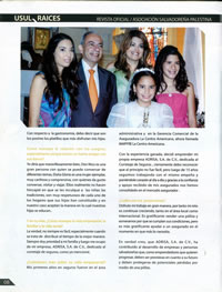 Elizabeth Velasquez de Salume, Revista Raices, Julio 2012 2, página 2