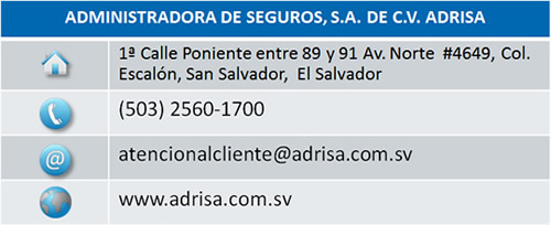 Dirección: 1a Calle Poniente entre 89 y 91 Av. Norte  #4649, Col. Escalón, San Salvador,  El Salvador.